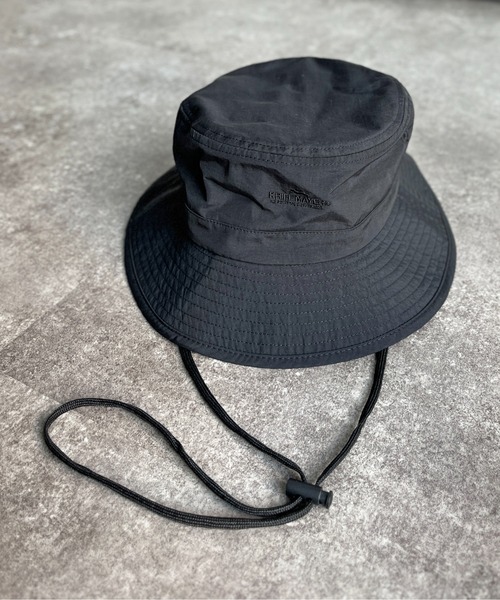 CPCM（シーピーシーエム）の「タレ付きアドベンチャーハット（ハット・レディース・ブラック/カーキ・FREE）」の2枚目の写真