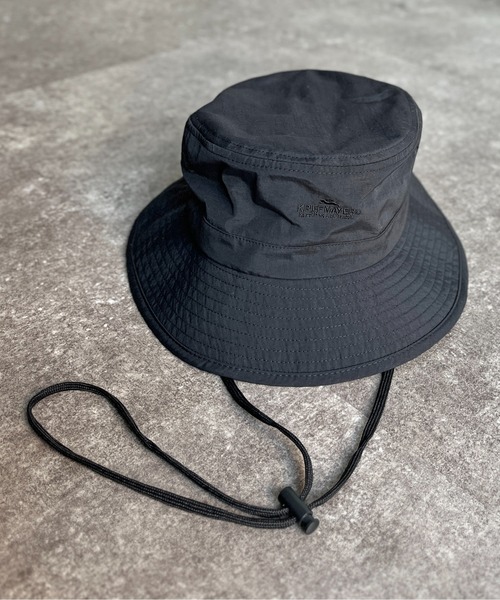 CPCM（シーピーシーエム）の「タレ付きアドベンチャーハット（ハット・レディース・ブラック/カーキ・FREE）」の9枚目の写真