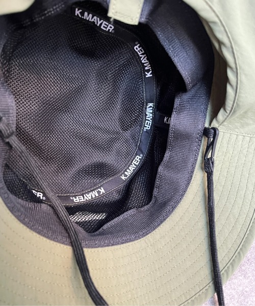 CPCM（シーピーシーエム）の「タレ付きアドベンチャーハット（ハット・レディース・ブラック/カーキ・FREE）」の13枚目の写真