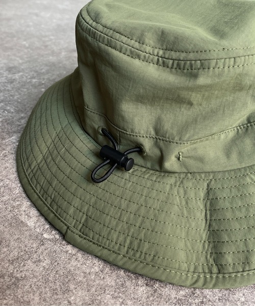 CPCM（シーピーシーエム）の「タレ付きアドベンチャーハット（ハット・レディース・ブラック/カーキ・FREE）」の3枚目の写真