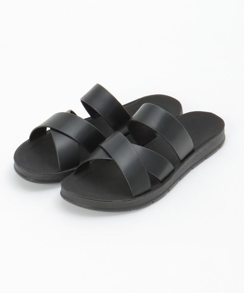 ikka(イッカ)の「軽量クロスベルトサンダル(サンダル・レディース・ベージュ/ブラック/オフホワイト・M/L)」の13枚目の写真