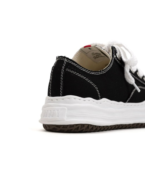Maison MIHARA YASUHIRO（メゾンミハラヤスヒロ）の「【Maison MIHARA YASUHIRO/メゾンミハラヤスヒロ】- HANK low - original sole canvas Low-Top sneakers/ハンク/スニーカー（スニーカー・レディース・ホワイト/ブラック/パープル・36/37/38）」の10枚目の写真