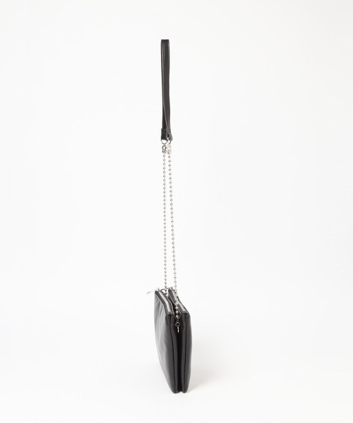 LAKOLE（ラコレ）の「パデットチェーンショルダー / 963002（ショルダーバッグ・レディース・ブラック/オフホワイト/シルバー/ボルドー/アイボリー/イエロー・FREE）」の18枚目の写真