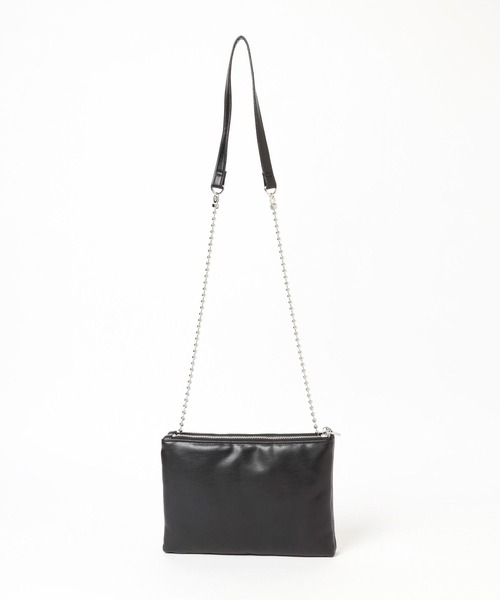 LAKOLE（ラコレ）の「パデットチェーンショルダー / 963002（ショルダーバッグ・レディース・ブラック/オフホワイト/シルバー/ボルドー/アイボリー/イエロー・FREE）」の22枚目の写真