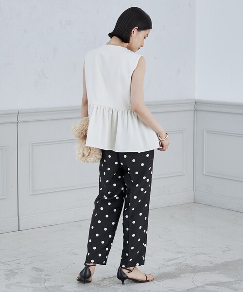 NOLLEY'S Sophi（ノーリーズソフィ）の「フクレジャガードペプラムジレ