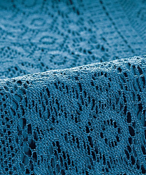 BELLUNA(ベルーナ)の「レース切替デザインシャツジャケット(スーツジャケット・レディース・アイボリー/ブルー/ブラック・X-LARGE/LARGE/MEDIUM)」の6枚目の写真