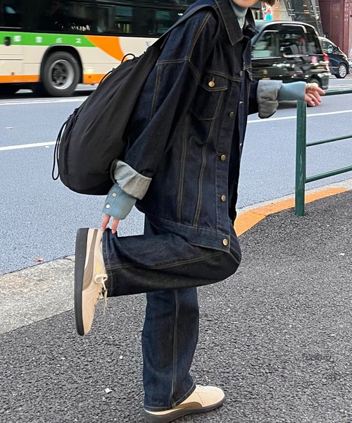 DISCOAT（ディスコート）の「【軽量・大容量/WEB限定】ワッシャードロストバックパック（バックパック/リュック・レディース・ブラック/カーキ/ベージュ・FREE）」の19枚目の写真