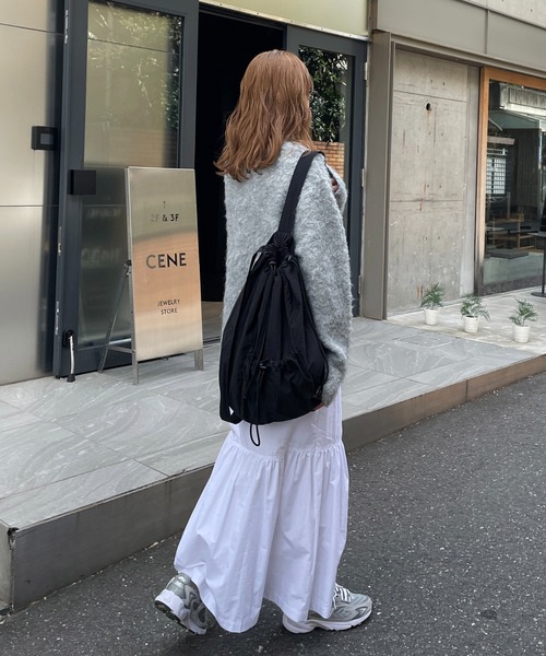 DISCOAT（ディスコート）の「【軽量・大容量/WEB限定】ワッシャードロストバックパック（バックパック/リュック・レディース・ブラック/カーキ/ベージュ・FREE）」の18枚目の写真