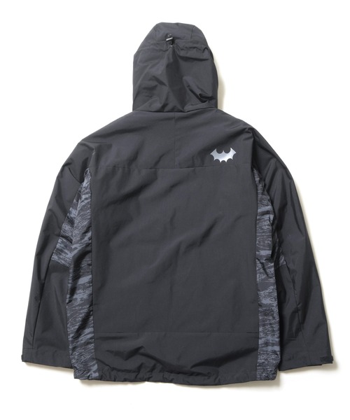 バックチャンネル　マウンテンパーカー　ブラックカモ BACK CHANNEL(バックチャンネル) Nylon 3Layer Mountain Parka