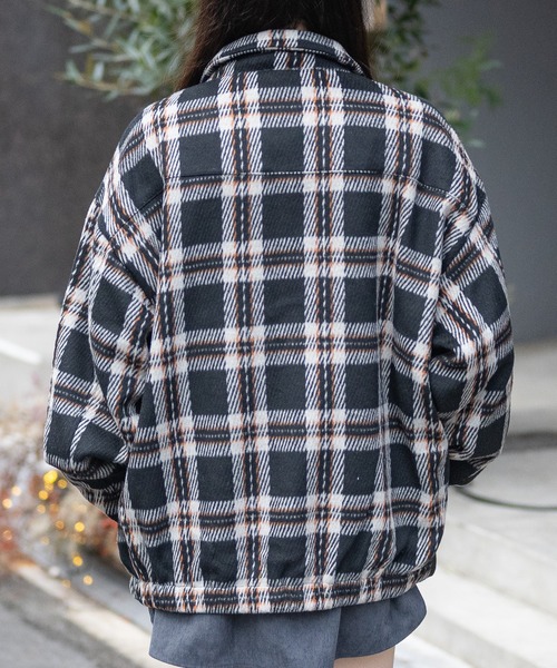 a-r】〔Red Cap Girl/レッドキャップガール〕シャギーチェック ピス