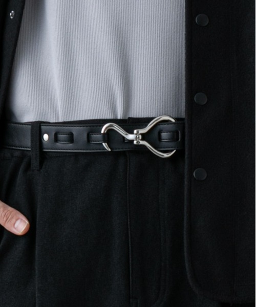 COLONY 2139（コロニートゥーワンスリーナイン）の「フックベルト（ベルト・メンズ・ブラウン/ブラック・FREE）」の2枚目の写真