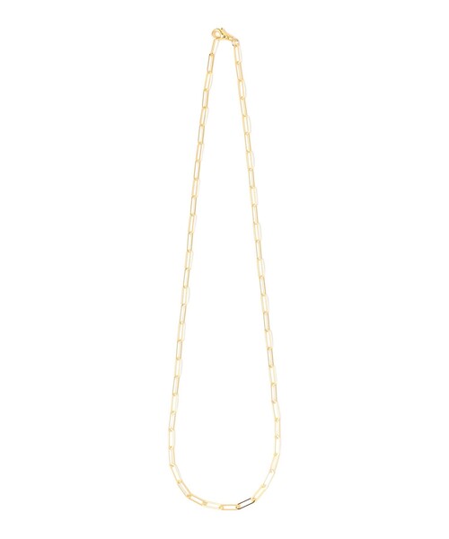 Ray BEAMS（レイビームス）の「Ray BEAMS / ペーパー クリップ チェーン ネックレス（ネックレス・レディース・ゴールド/シルバー・ONE SIZE）」の2枚目の写真