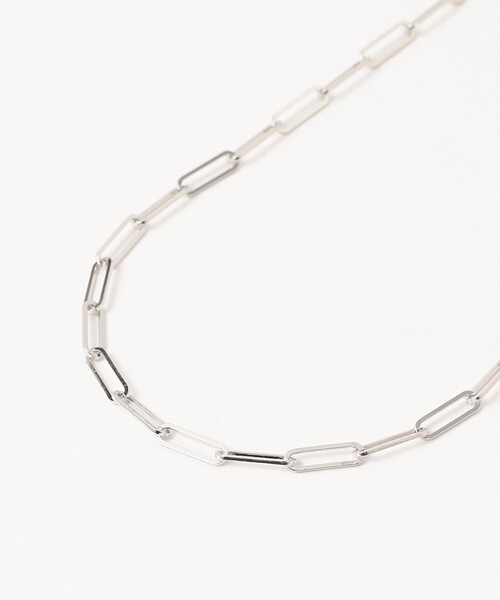 Ray BEAMS（レイビームス）の「Ray BEAMS / ペーパー クリップ チェーン ネックレス（ネックレス・レディース・ゴールド/シルバー・ONE SIZE）」の3枚目の写真