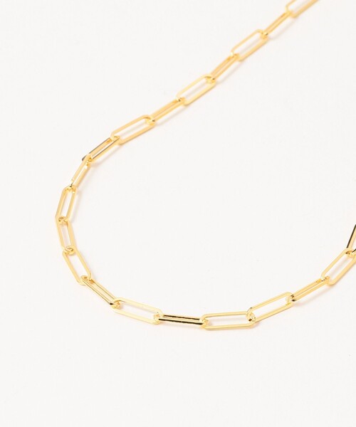 Ray BEAMS（レイビームス）の「Ray BEAMS / ペーパー クリップ チェーン ネックレス（ネックレス・レディース・ゴールド/シルバー・ONE SIZE）」の5枚目の写真