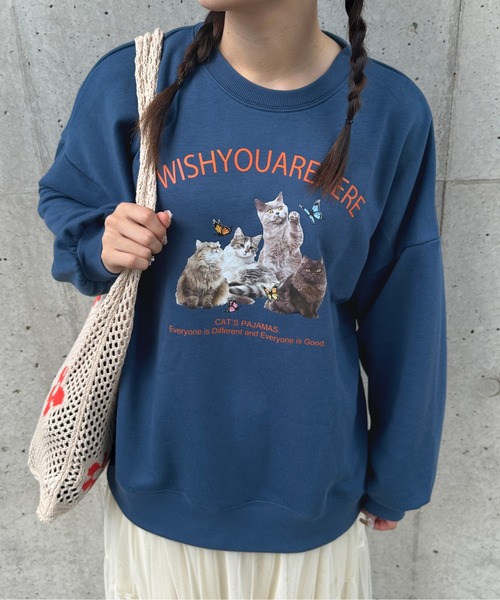 kutir（クティール）の「アソート裏毛スウェットプルオーバー（スウェット・レディース・杢グレー/ボルドー/スモークグレー/グレー系その他/チャコールグレー/レッド系その他/ネイビー系/ネイビー・FREE）」の11枚目の写真