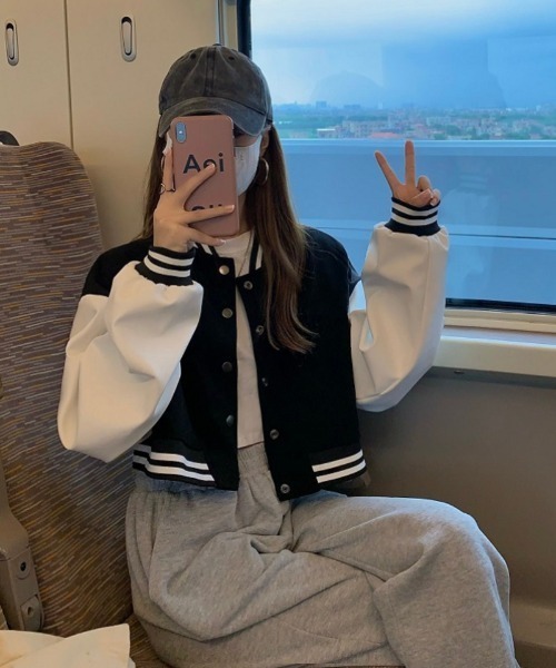 Ritzy(リッツィー)の「ショート丈 スタジャン(スタジャン・レディース・ブラック・M/L)」の19枚目の写真