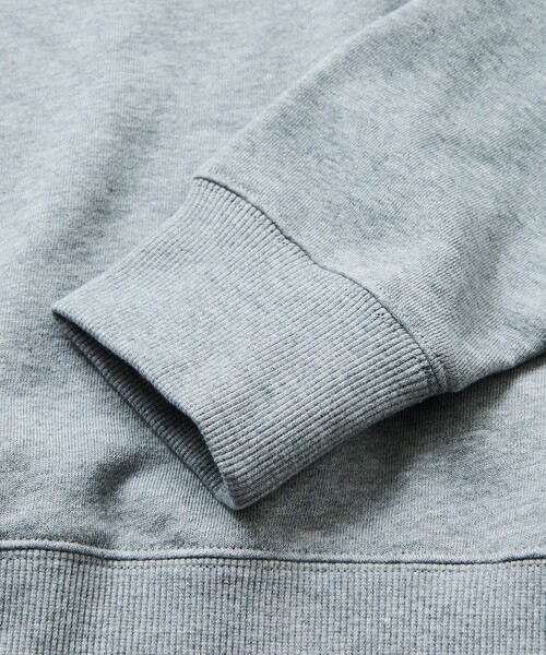 Firsthand（ファーストハンド）の「Firsthand/ファーストハンド Firsthand CREWNECK LOGO SWEAT / ロゴ刺繍 クルーネックスウェット（スウェット・メンズ・グレー/ネイビー/ブラック・M/L）」の7枚目の写真