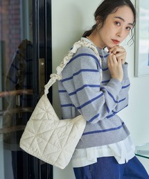 studio CLIP | 中綿キルトワンマイルショルダーバッグ(トートバッグ)