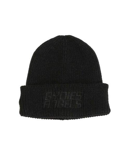 GYDA（ジェイダ）の「GYDIES ANGELS ニットキャップ（ニットキャップ/ビーニー・レディース・ブラック/オフホワイト・FREE）」の21枚目の写真
