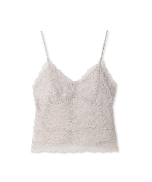 SNIDEL（スナイデル）の「レースカップインナーキャミ（キャミソール・レディース・ホワイト/ブラック/ピンクベージュ・FREE）」の3枚目の写真