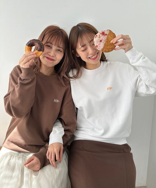 MAJESTIC LEGON(マジェスティックレゴン)の「トゥイーティー スウェット(スウェット・レディース・オフホワイト/ブラウン・MEDIUM)」の8枚目の写真