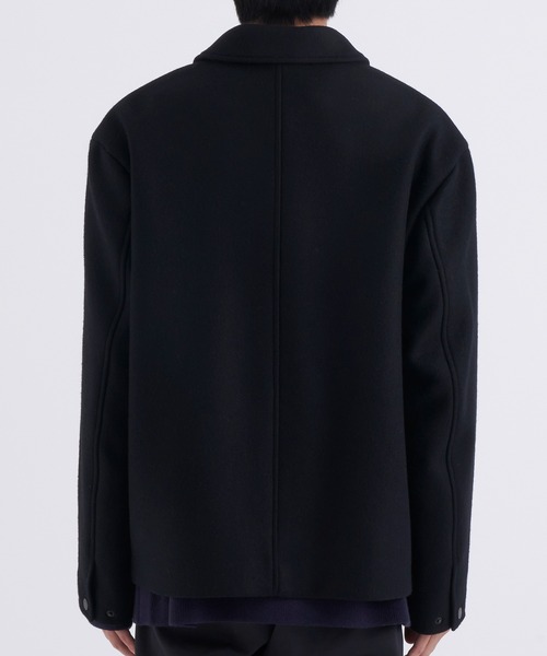STUDIOUS(ステュディオス)の「Cashmere wool ジップブルゾン(ブルゾン・メンズ・ブラック/オリーブ・1/2/3)」の7枚目の写真