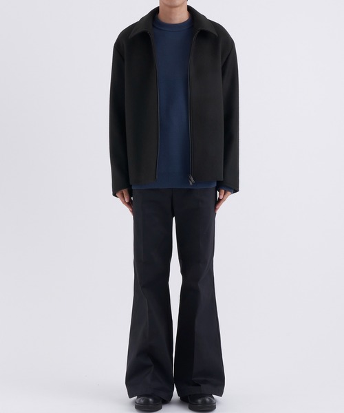 STUDIOUS(ステュディオス)の「Cashmere wool ジップブルゾン(ブルゾン・メンズ・ブラック/オリーブ・1/2/3)」の15枚目の写真