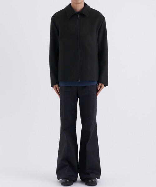 STUDIOUS(ステュディオス)の「Cashmere wool ジップブルゾン(ブルゾン・メンズ・ブラック/オリーブ・1/2/3)」の16枚目の写真