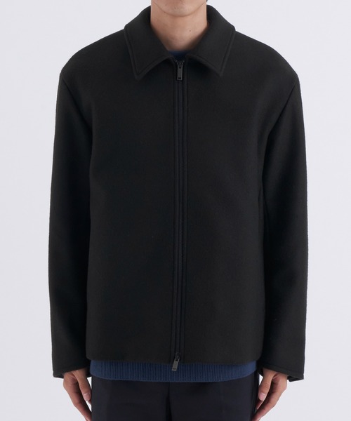 STUDIOUS(ステュディオス)の「Cashmere wool ジップブルゾン(ブルゾン・メンズ・ブラック/オリーブ・1/2/3)」の17枚目の写真
