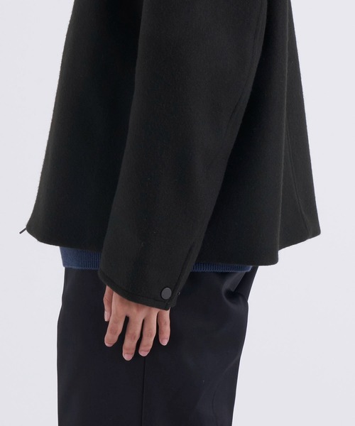 STUDIOUS(ステュディオス)の「Cashmere wool ジップブルゾン(ブルゾン・メンズ・ブラック/オリーブ・1/2/3)」の22枚目の写真