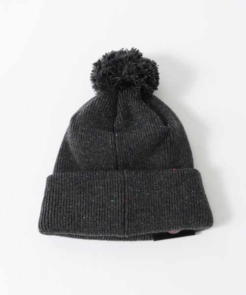 NEW ERA（ニューエラ）の「【NEW ERA / ニューエラ】別注 LA ネップ ポンポンニットキャップ（ニットキャップ/ビーニー・メンズ・アイボリー/ブラックミックス・FREE）」の6枚目の写真