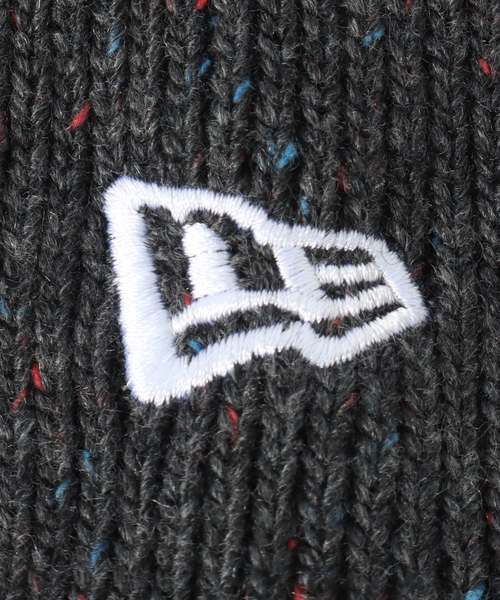 NEW ERA（ニューエラ）の「【NEW ERA / ニューエラ】別注 LA ネップ ポンポンニットキャップ（ニットキャップ/ビーニー・メンズ・アイボリー/ブラックミックス・FREE）」の10枚目の写真