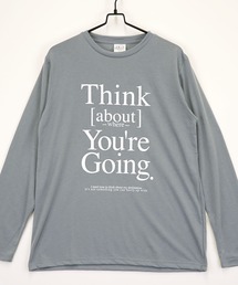 【GROOVY STORE】ロゴプリント ロングスリーブTシャツ
