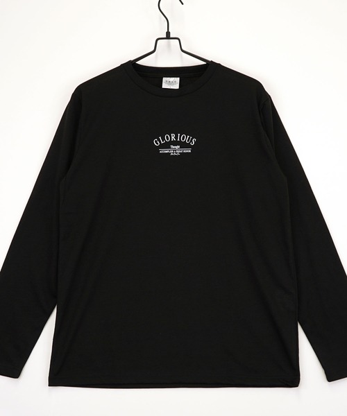 Burner(バーナー)の「【GROOVY STORE】ロゴプリント ロングスリーブTシャツ(Tシャツ/カットソー・メンズ・ブラック系その他4/ホワイト系その他2/ホワイト系その他4/ブラック/ホワイト/ライトブラック/ブラック系その他5/ホワイト系その他5/グレイッシュベージュ/ブラック系その他3/ブラック系その他2/ライトベージュ/インディゴブルー/スミクロ/ライトパープル/ミント/ラベンダー/ブルー/ブルー系その他2/ホワイト系その他3/ブラック系その他6/サックスブルー/クリアグリーン/ネイビー・M/LL/L)」の10枚目の写真