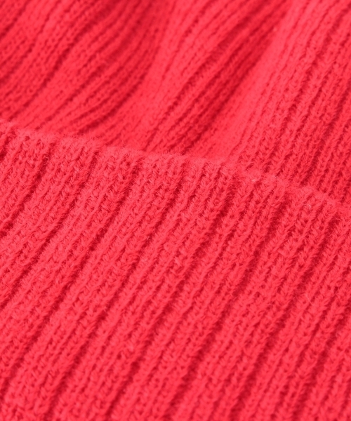 HusHusH（ハッシュアッシュ）の「タグ付きニットワッチ（ニットキャップ/ビーニー・レディース・グレー/ブルー/レッド/ブラック・00）」の5枚目の写真