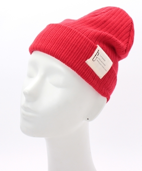 HusHusH（ハッシュアッシュ）の「タグ付きニットワッチ（ニットキャップ/ビーニー・レディース・グレー/ブルー/レッド/ブラック・00）」の6枚目の写真