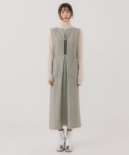 PUBLIC TOKYO（パブリックトウキョウ）の「フロントジップジャンスカ