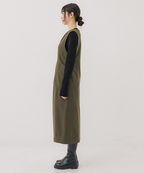 PUBLIC TOKYO フロントジップジャンスカ フロントジップジャンスカ（ジャンパースカート）｜PUBLIC TOKYO