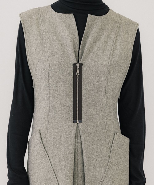 PUBLIC TOKYO（パブリックトウキョウ）の「フロントジップジャンスカ