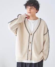 WEGO | WEGO/【24年春夏新作】ハンドステッチカーディガン(カーディガン/ボレロ)