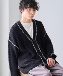 WEGO | WEGO/【24年春夏新作】ハンドステッチカーディガン(カーディガン/ボレロ)
