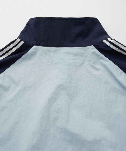 forksy.(フォルクシー)の「【forksy.】【セットアップ対応】ナイロンショート丈ライントラックジャケット(ナイロンジャケット・レディース・パープル/ネイビー/オフホワイト・FREE)」の11枚目の写真