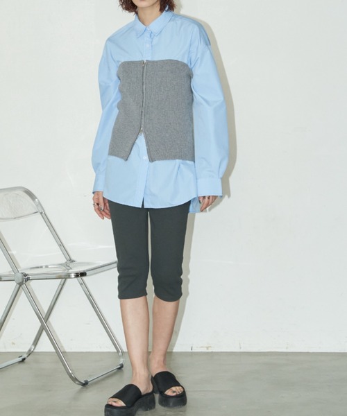 Auntie Rosa Holiday(アンティローザホリデー)の「カットリブサイクルパンツ(その他パンツ・レディース・ブラック/グレー・MT/SMALL)」の22枚目の写真