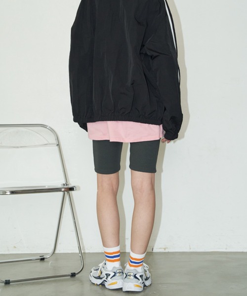 Auntie Rosa Holiday(アンティローザホリデー)の「カットリブサイクルパンツ(その他パンツ・レディース・ブラック/グレー・MT/SMALL)」の8枚目の写真
