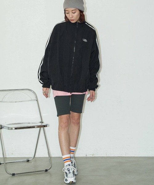Auntie Rosa Holiday(アンティローザホリデー)の「カットリブサイクルパンツ(その他パンツ・レディース・ブラック/グレー・MT/SMALL)」の9枚目の写真