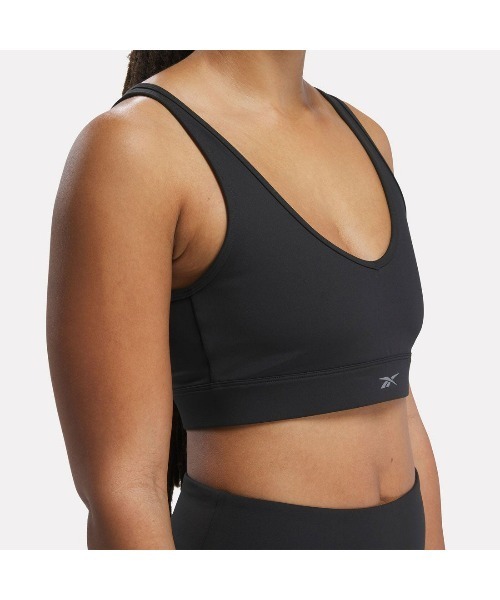 Reebok（リーボック）の「アクティブ コール ドリームブレンド ブラトップ / ACTIV COLL DREAMBLEND BRA（スポーツブラ・レディース・ブラック/オレンジ/ブラウン・SMALL/X-SMALL/XX-LARGE/X-LARGE/LARGE/MEDIUM）」の18枚目の写真