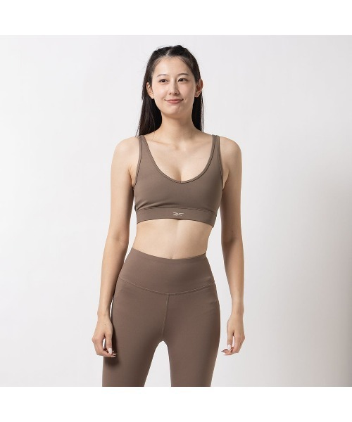 Reebok（リーボック）の「アクティブ コール ドリームブレンド ブラトップ / ACTIV COLL DREAMBLEND BRA（スポーツブラ・レディース・ブラック/オレンジ/ブラウン・SMALL/X-SMALL/XX-LARGE/X-LARGE/LARGE/MEDIUM）」の5枚目の写真