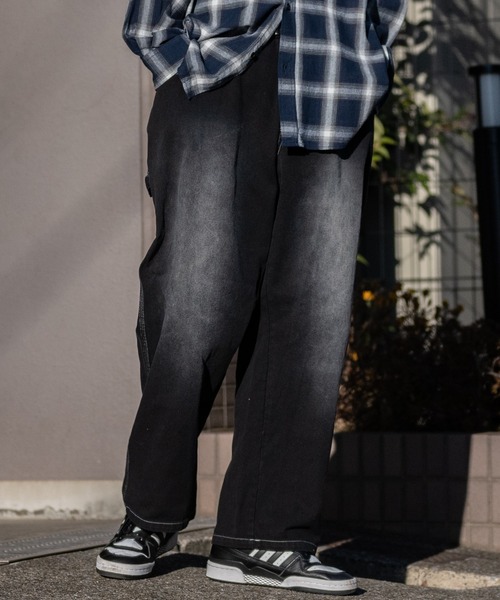 【セール】【i】カツラギ ブラスト加工 ピグメントペインターパンツ（チノパンツ）｜JOHN'S CLOSET（ジョンズクローゼット）チノパンツ