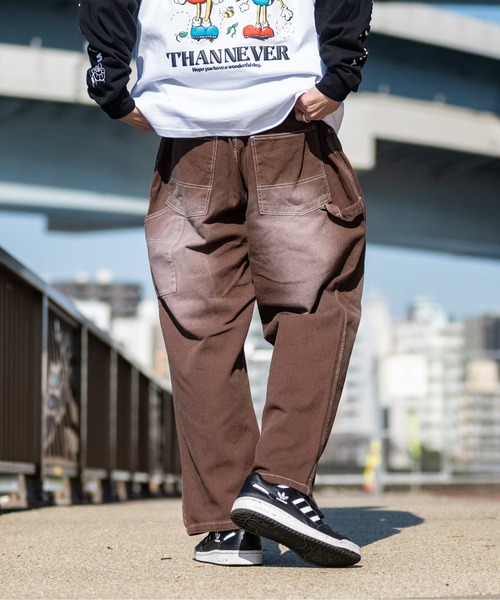 【セール】【i】カツラギ ブラスト加工 ピグメントペインターパンツ（チノパンツ）｜JOHN'S CLOSET（ジョンズクローゼット）