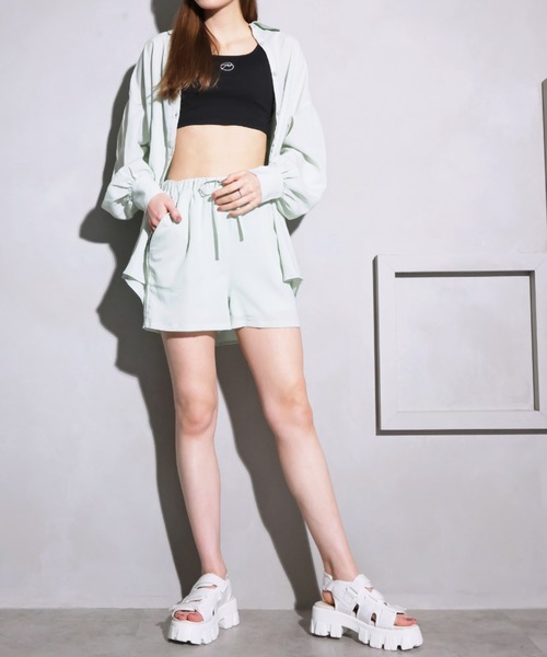 VIVIAN(ヴィヴィアン)の「厚底ボリュームソールトリプルベルクロダッドスポーツサンダル(サンダル・レディース・ブラック/ホワイト/デザートカモ・S/M/L)」の14枚目の写真